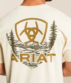 Ariat Woodland Lock T-Shirt Wood Ash