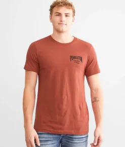 Graphic T-Shirts | Pendleton Woolen Mills Cowboy T-Shirt Rust