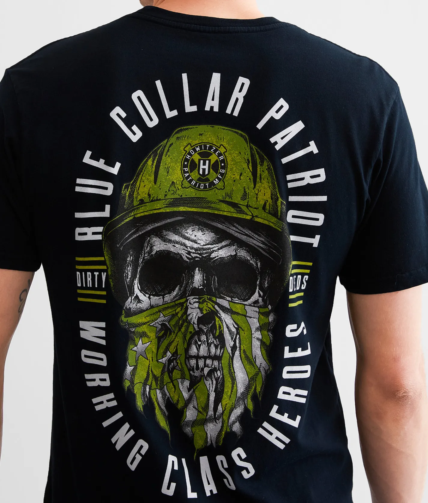 Howitzer Working Heroes T-Shirt Obsidian Discount