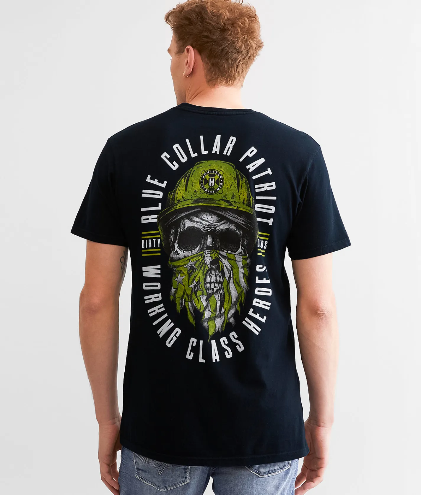 Howitzer Working Heroes T-Shirt Obsidian Discount