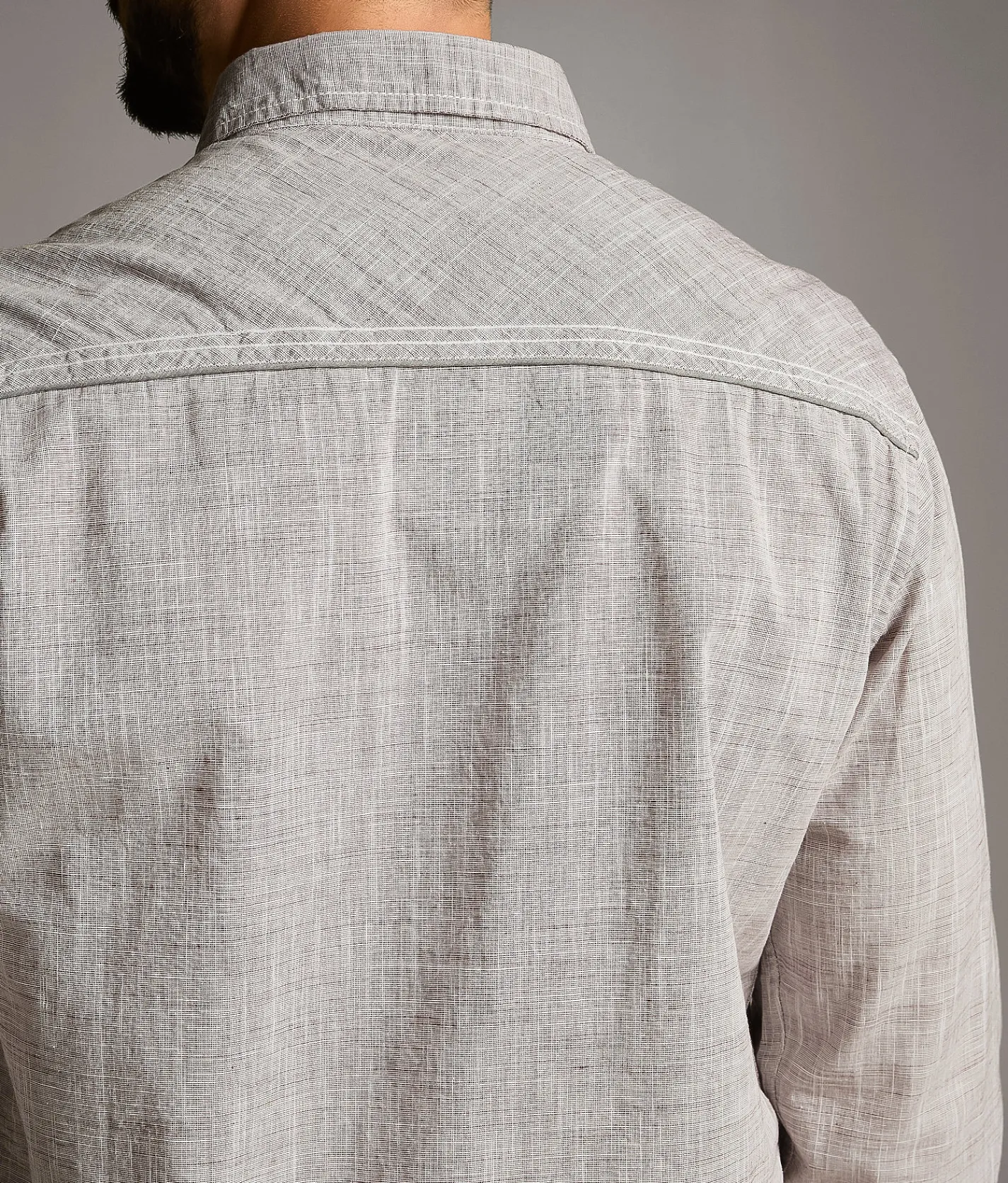 Tops | BKE Woven Athletic Shirt Brown White