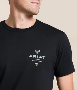 Ariat Woven Sol T-Shirt Black Discount