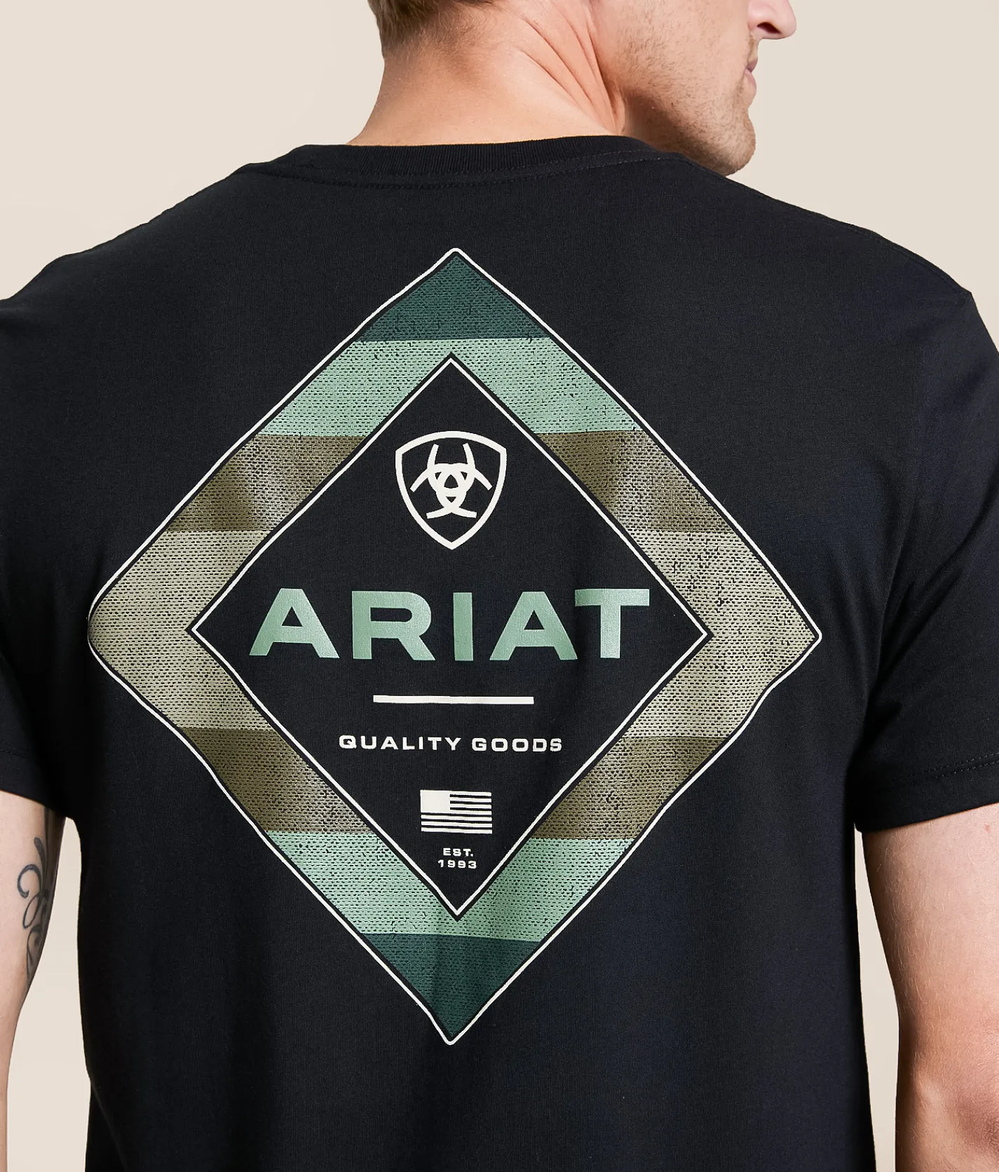 Ariat Woven Sol T-Shirt Black Discount