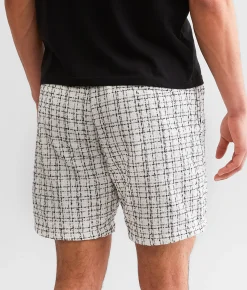 First Row® Woven Twill Short White Discount
