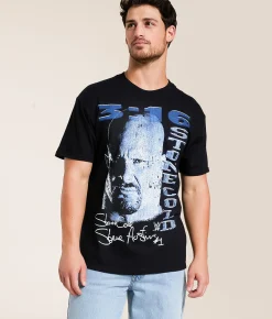 Tops|Graphic T-Shirts | Ripple Junction® WWE Stacked Stone Cold T-Shirt Black