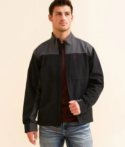 Coats & Jackets | Ariat Wyatt Softshell Jacket Grey Black