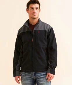 Coats & Jackets | Ariat Wyatt Softshell Jacket Grey Black