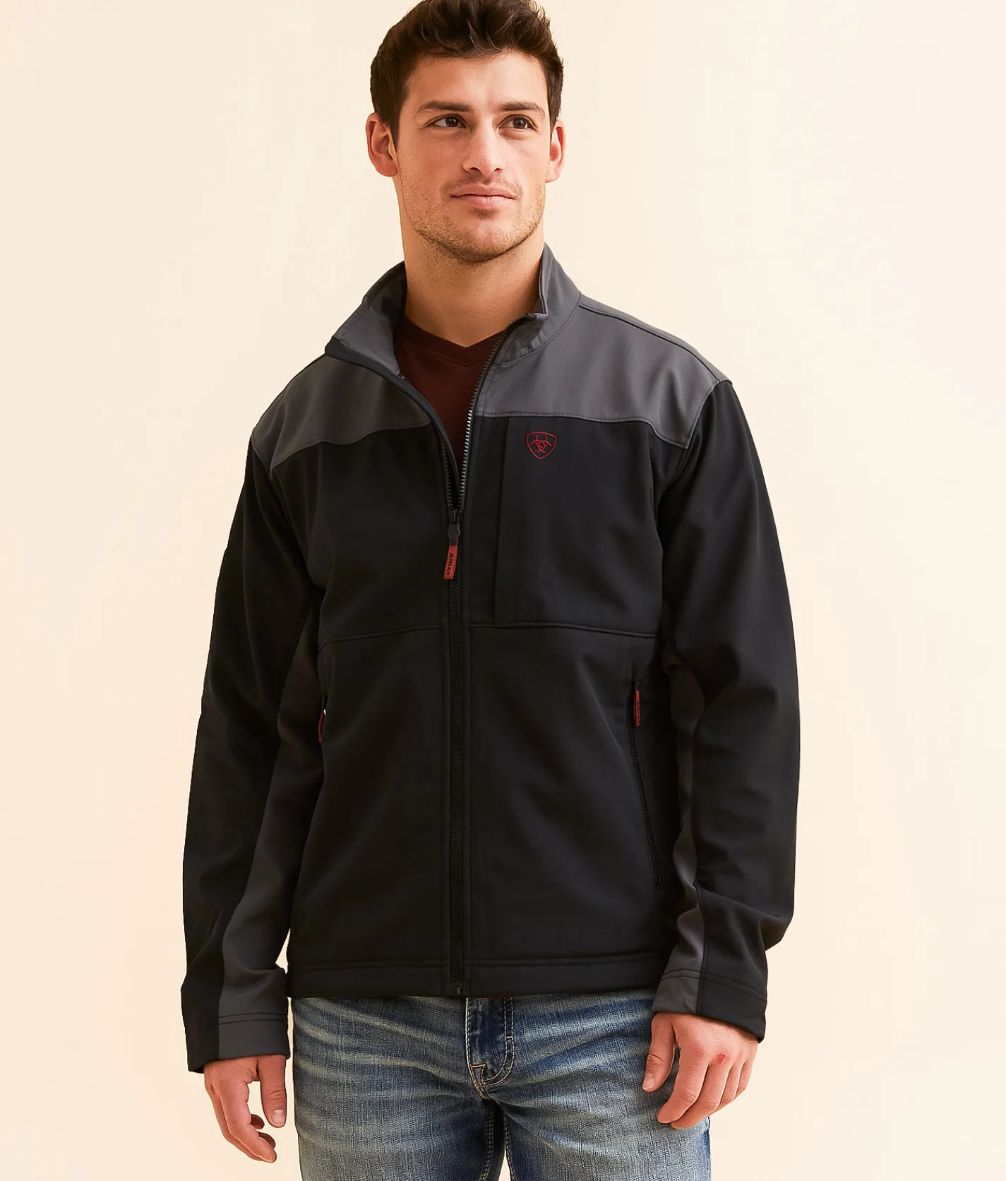 Coats & Jackets | Ariat Wyatt Softshell Jacket Grey Black