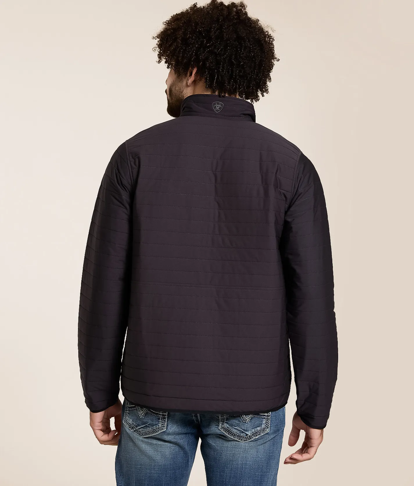 Ariat Wylie Quilted Jacket Dark Grey