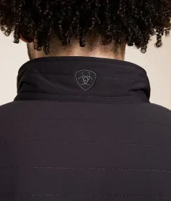Ariat Wylie Quilted Jacket Dark Grey