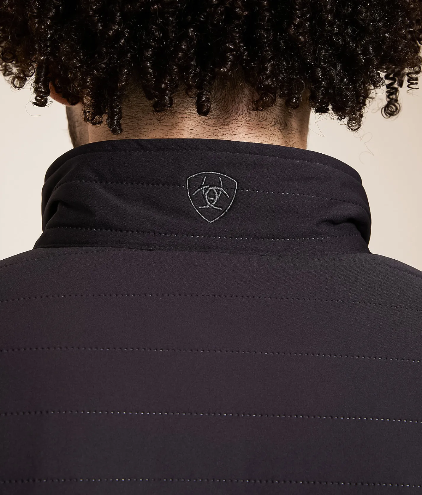 Ariat Wylie Quilted Jacket Dark Grey