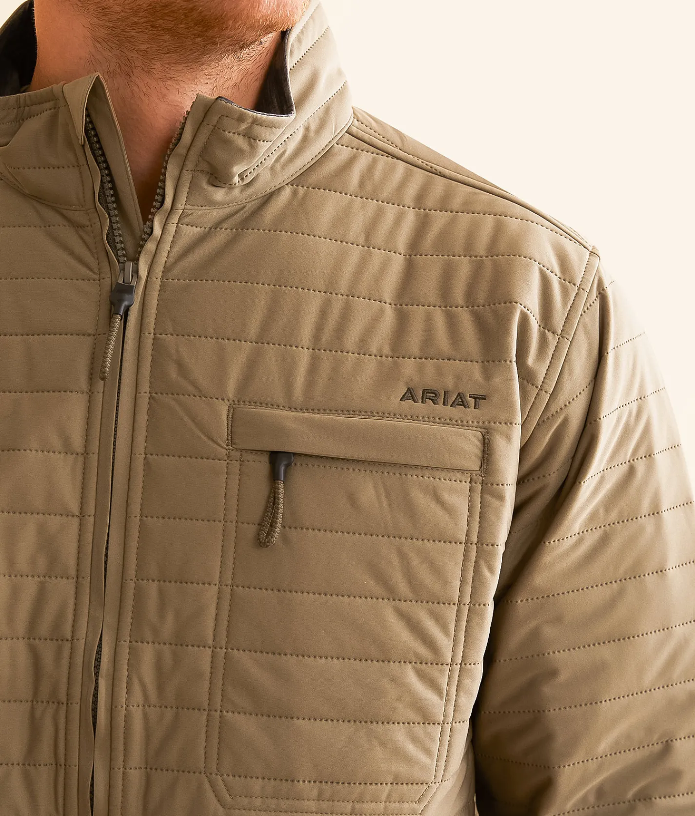 Coats & Jackets | Ariat Wylie TEK Performance Jacket Brindle Khaki