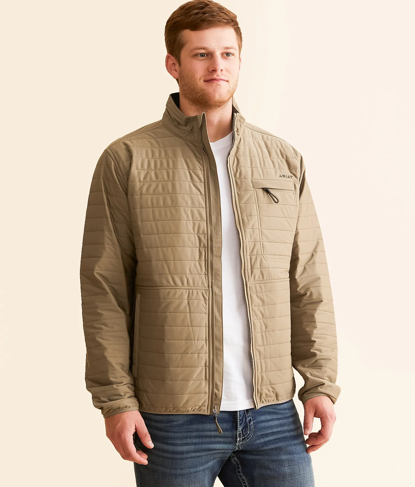 Coats & Jackets | Ariat Wylie TEK Performance Jacket Brindle Khaki