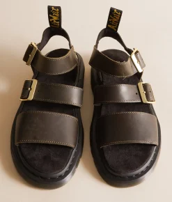 Shoes | Dr. Martens Wyoming Gryphon Leather Sandal Olive