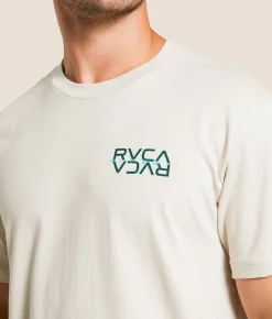 Tops|Graphic T-Shirts | RVCA 2X Icons T-Shirt Dark Khaki