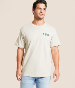 Tops|Graphic T-Shirts | RVCA 2X Icons T-Shirt Dark Khaki