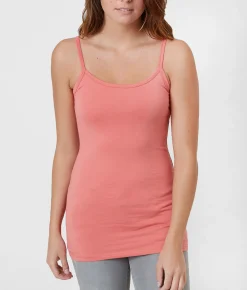 BKE core X-Long Two Way Tank Top Burlwood New