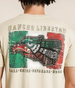 Tops|Graphic T-Shirts | Freedom Ranch Xochil Bird T-Shirt Peyote