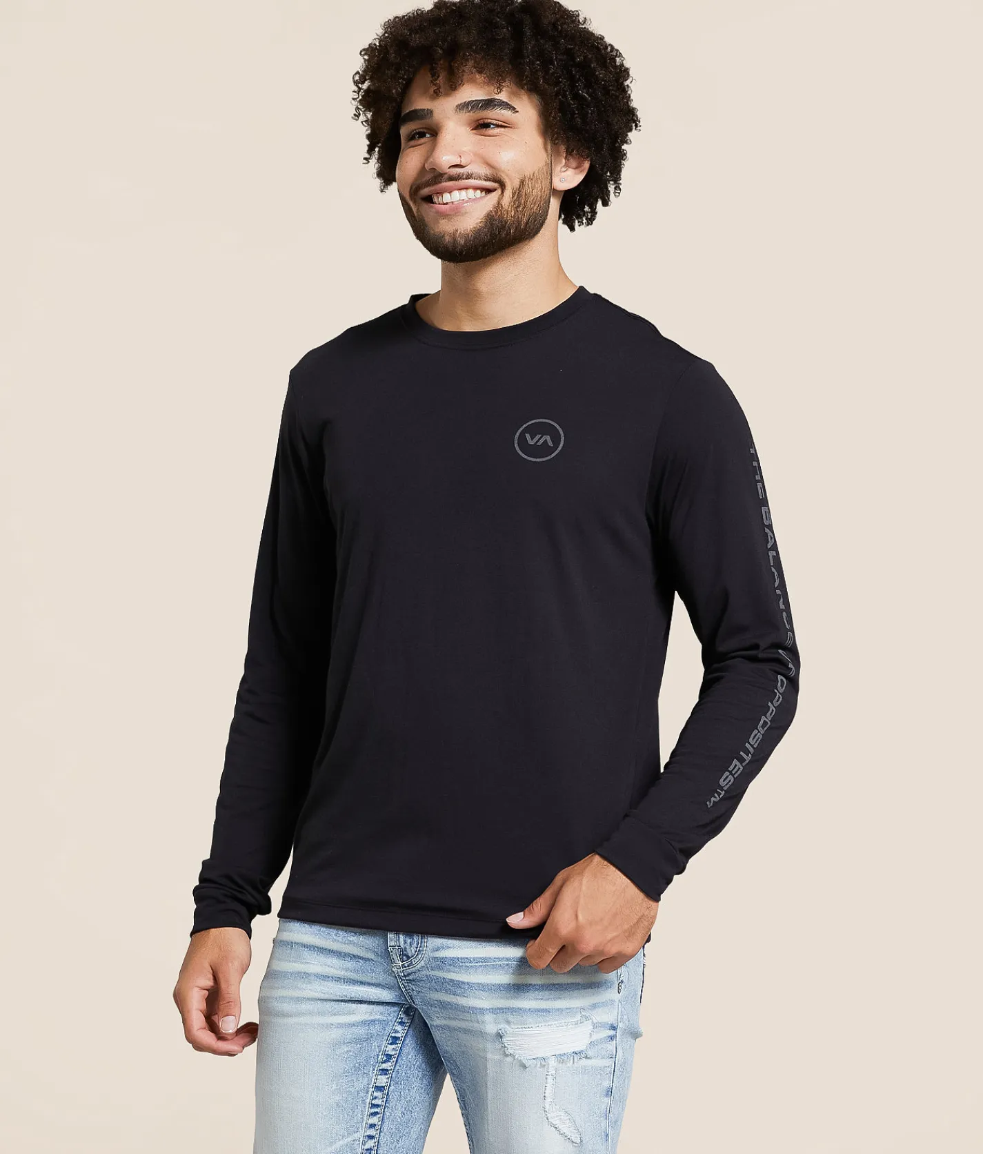 Tops|Graphic T-Shirts | RVCA 2X Reflective Sport T-Shirt Mushroom