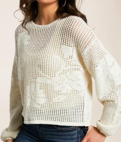 Tops | Z Supply Yael Sweater Sea Salt