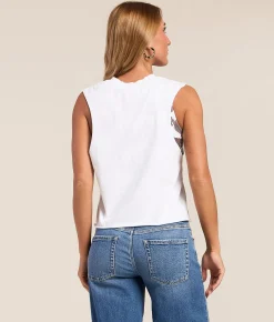 Tops | Goodie Two Sleeves Y'all Need Jesus Tank Top White