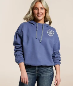 Ariat Yeehaw Hooded Sweatshirt Coastal Fjord