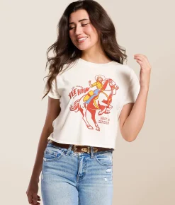 Tops | Ariat x Sendero Provisions Co. Yee-Haw T-Shirt White