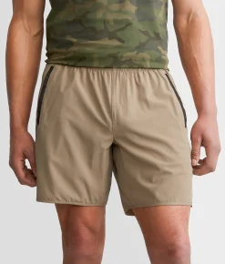 RVCA Yogger Active Stretch Short Pine Grey Sale