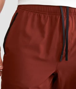 RVCA Yogger Control Active Short Red Brick Online