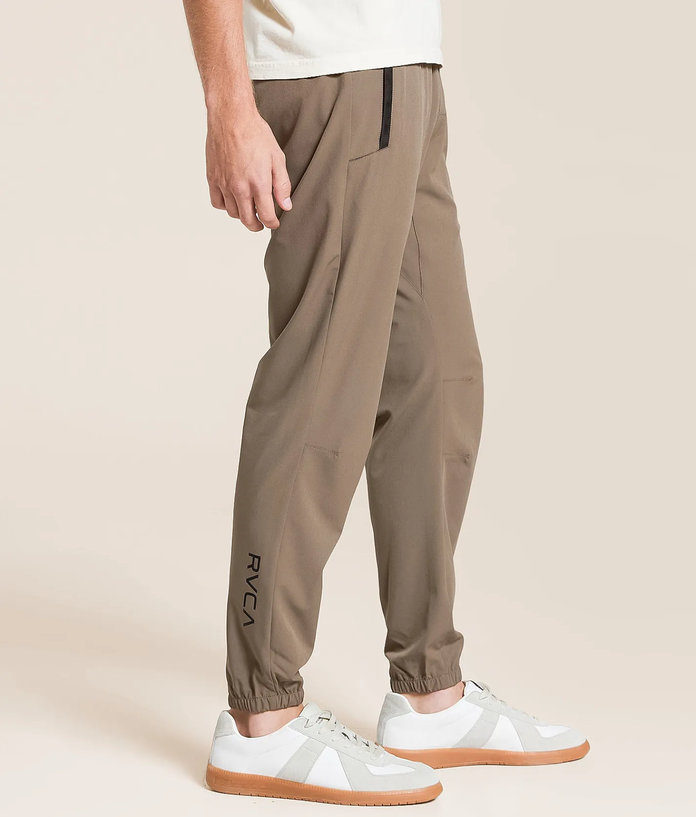 RVCA Yogger II Stretch Jogger Mushroom Best