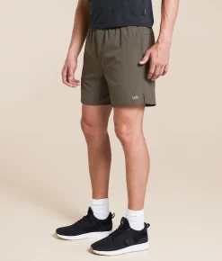 RVCA Yogger 2 In 1 Stretch Short Mushroom Online