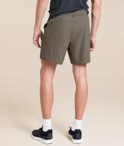 RVCA Yogger 2 In 1 Stretch Short Mushroom Online