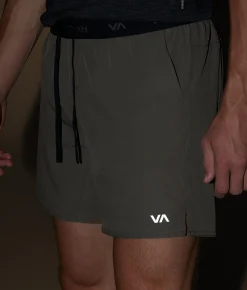 RVCA Yogger 2 In 1 Stretch Short Mushroom Online