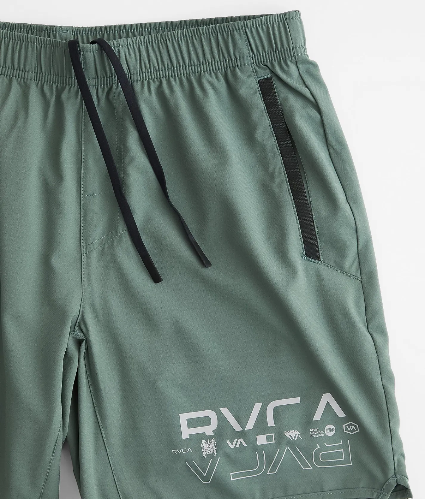 Bottoms|Activewear | RVCA Yogger IV Active Short Old Sage