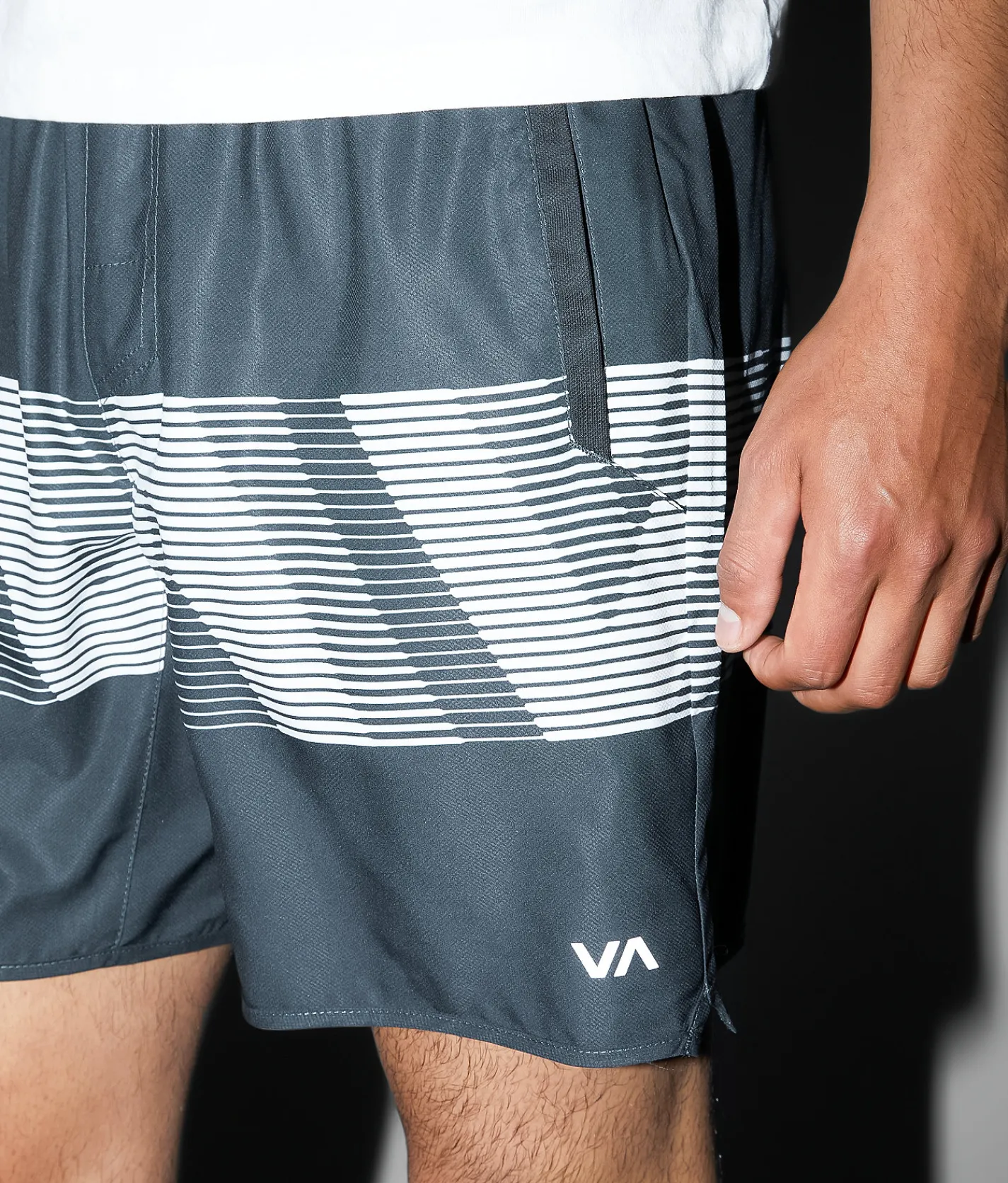 RVCA Yogger IV Active Short Black VA Blur