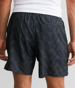 RVCA Yogger IV Active Short Black Blur Discount