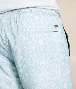 Bottoms|Activewear | RVCA Yogger Rich Jacobs Stretch Short Blue Haze