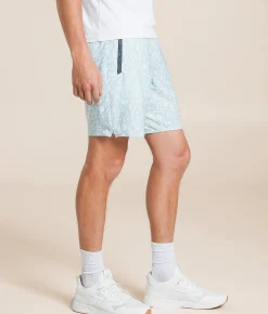 Bottoms|Activewear | RVCA Yogger Rich Jacobs Stretch Short Blue Haze