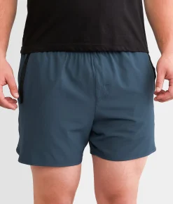 Bottoms|Activewear | RVCA Yogger Stretch Short Petrol Blue
