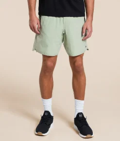 RVCA Yogger Stretch Short Light Olive New