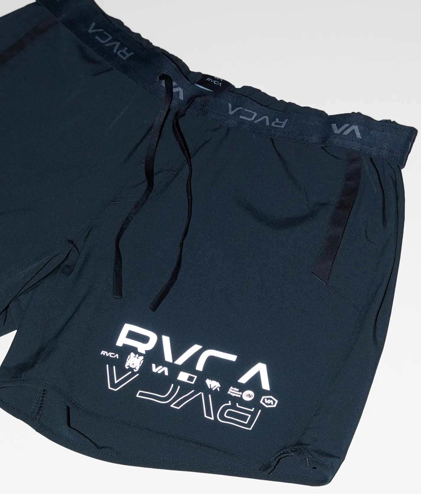 Bottoms|Activewear | RVCA Yogger Stretch Short Smoke