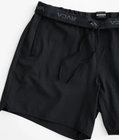 Bottoms|Activewear | RVCA Yogger Stretch Short Smoke