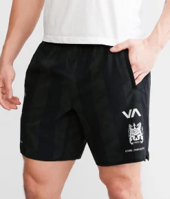 Bottoms|Activewear | RVCA Yogger Stretch Short RVCA Blur Stripe