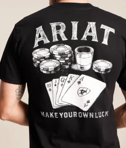 Ariat Your Luck T-Shirt Black Sale
