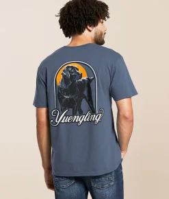Tops|Graphic T-Shirts | JEDCo Yuengling Lab T-Shirt Indigo Blue