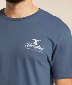 Tops|Graphic T-Shirts | JEDCo Yuengling Lab T-Shirt Indigo Blue