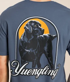 Tops|Graphic T-Shirts | JEDCo Yuengling Lab T-Shirt Indigo Blue