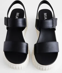 Shoes | Mia Yuri Wedge Sandal Black