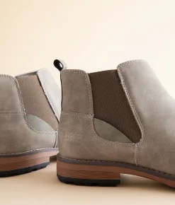BKE Zach Chelsea Boot Light Grey Discount