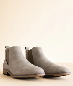 BKE Zach Chelsea Boot Light Grey Discount